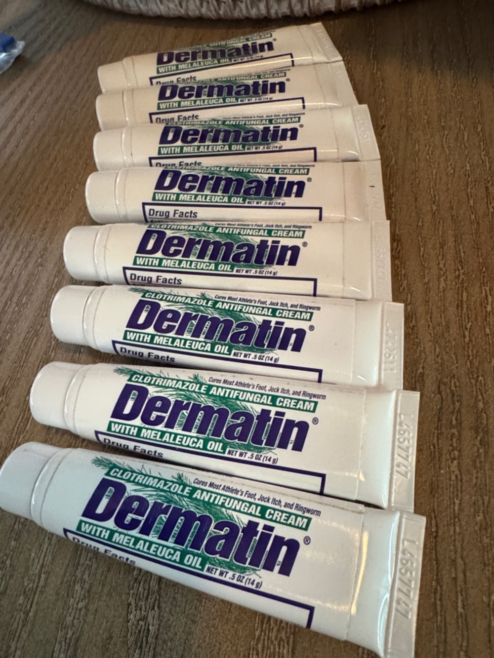 Dermatin Antifungal Cream with Melaleuca Oil — White